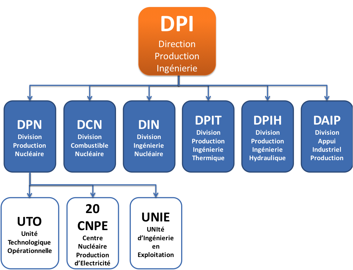 Organigramme EDF